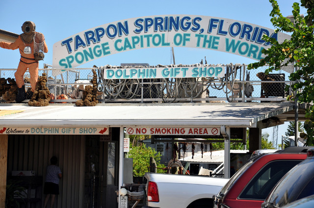 Tarpon Springs - sponge capital of the world.